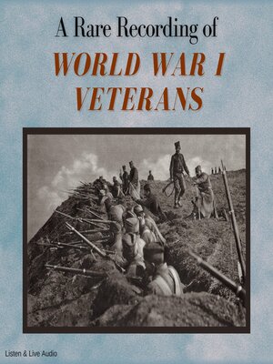 cover image of A Rare Recording of World War I Veterans